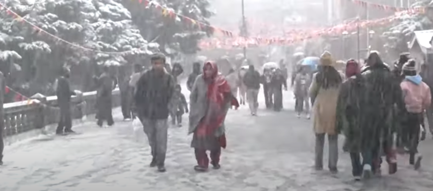 Shimla snowfall