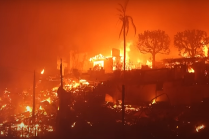 Fire In California