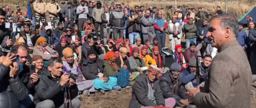CM Sukhu Visit Tandi Banjar