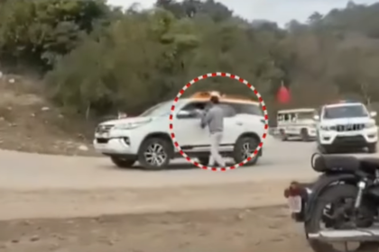 an unemployed youth stopped the convoy of CM Sukhwinder Singh Sukhu